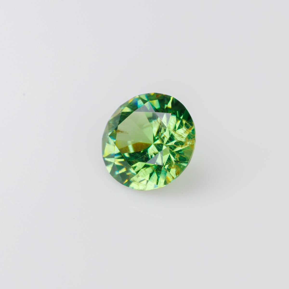 0.53 ct, Faceted Russian demantoid garnet