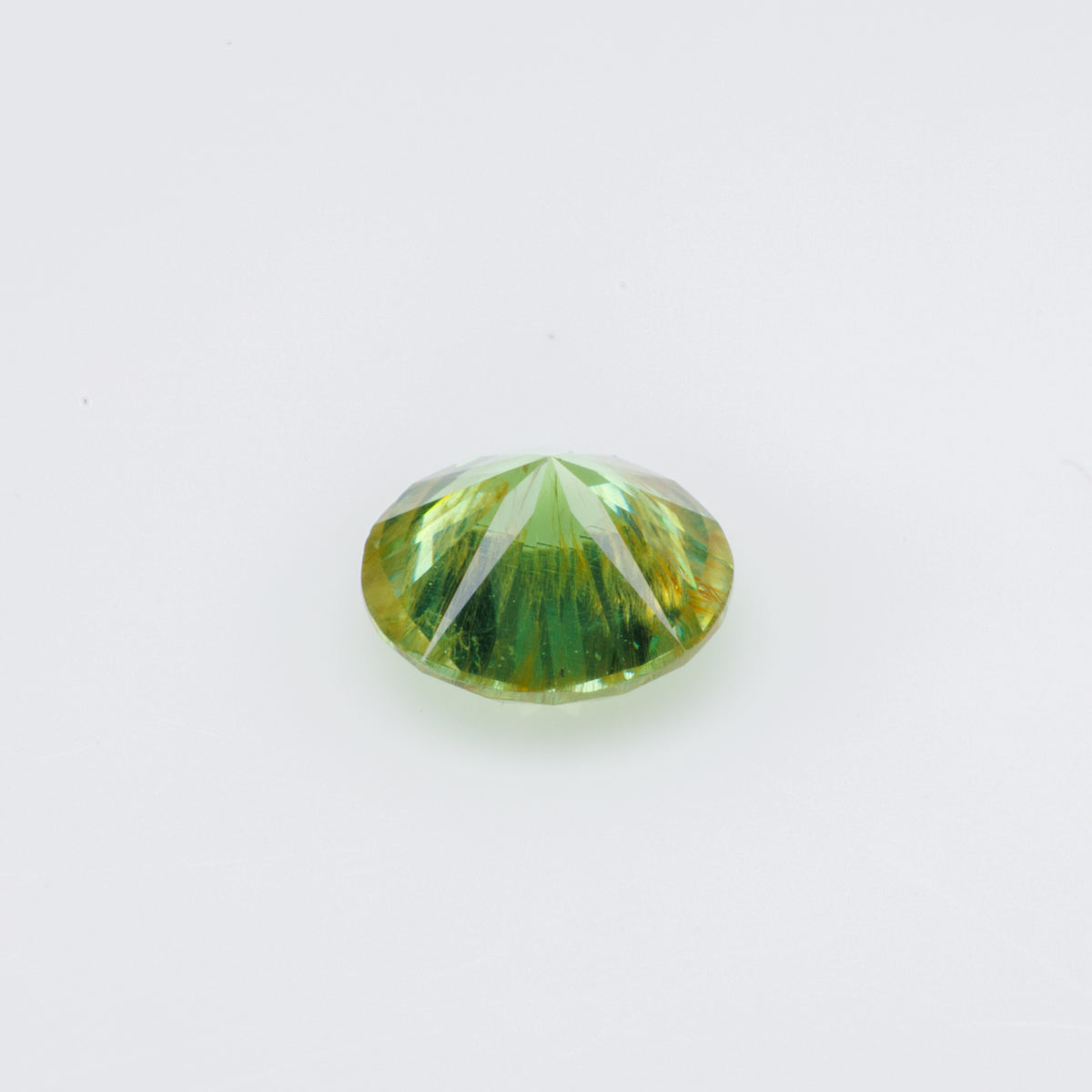 0.53 ct, Faceted Russian demantoid garnet