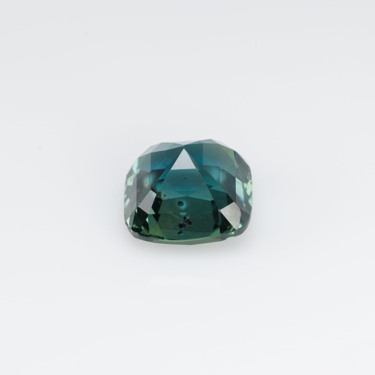 2.44 cts, Faceted natural teal sapphire
