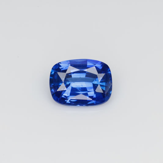 1.63 CTs, Faceted cornflower blue sapphire amazing color, good cut