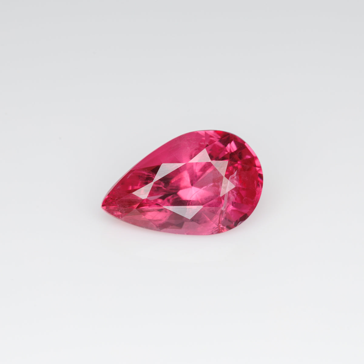 3 CTs, Vivid pink Mahenge spinel pear shape