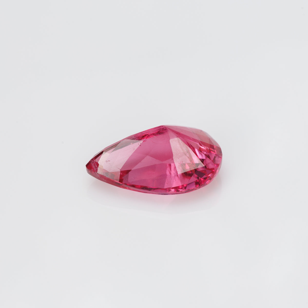 3 CTs, Vivid pink Mahenge spinel pear shape