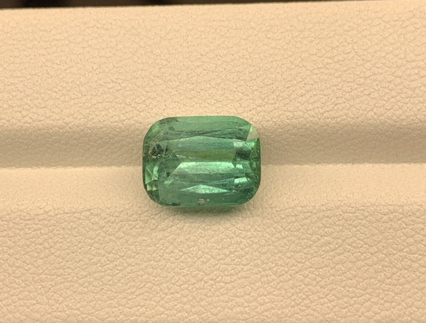 Seafoam tourmaline, faceted afghan tourmalin 5.8 ct