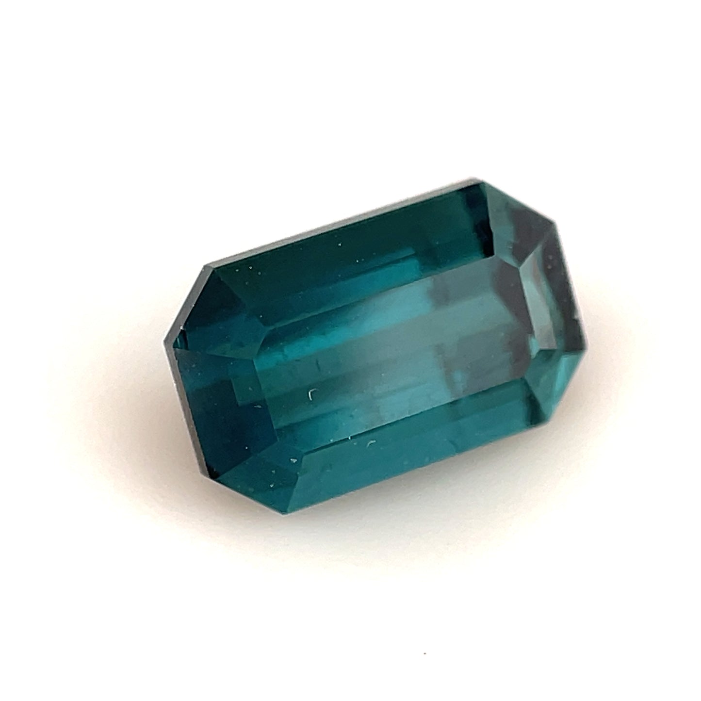 Faceted indicolite blue tourmaline 1.85 ct