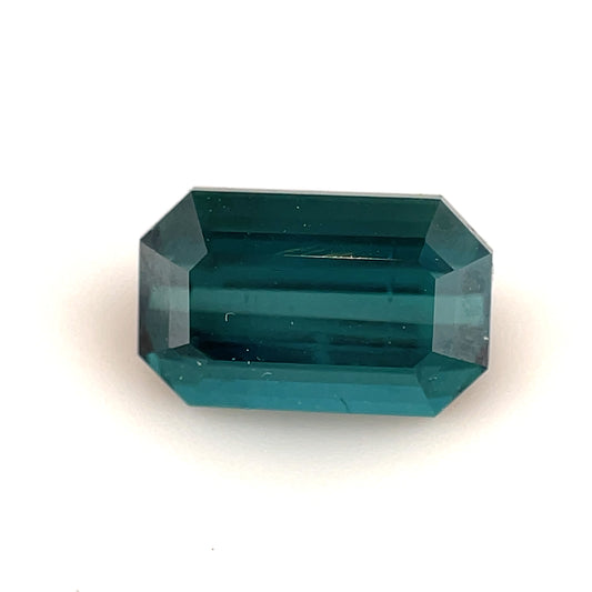 Faceted indicolite blue tourmaline 1.85 ct