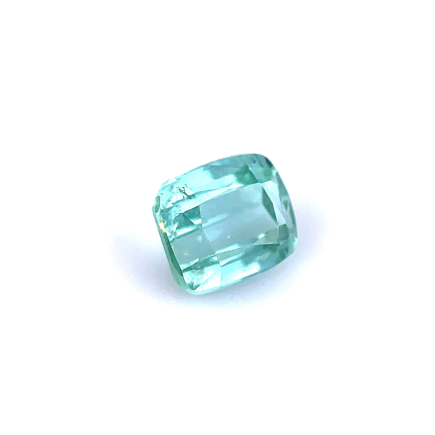 Faceted blue tourmaline 1.1 ct