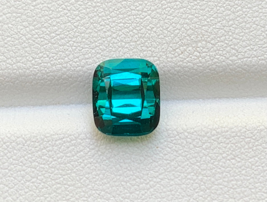 Faceted lagoon tourmaline from Afghanistan 4.94 ct