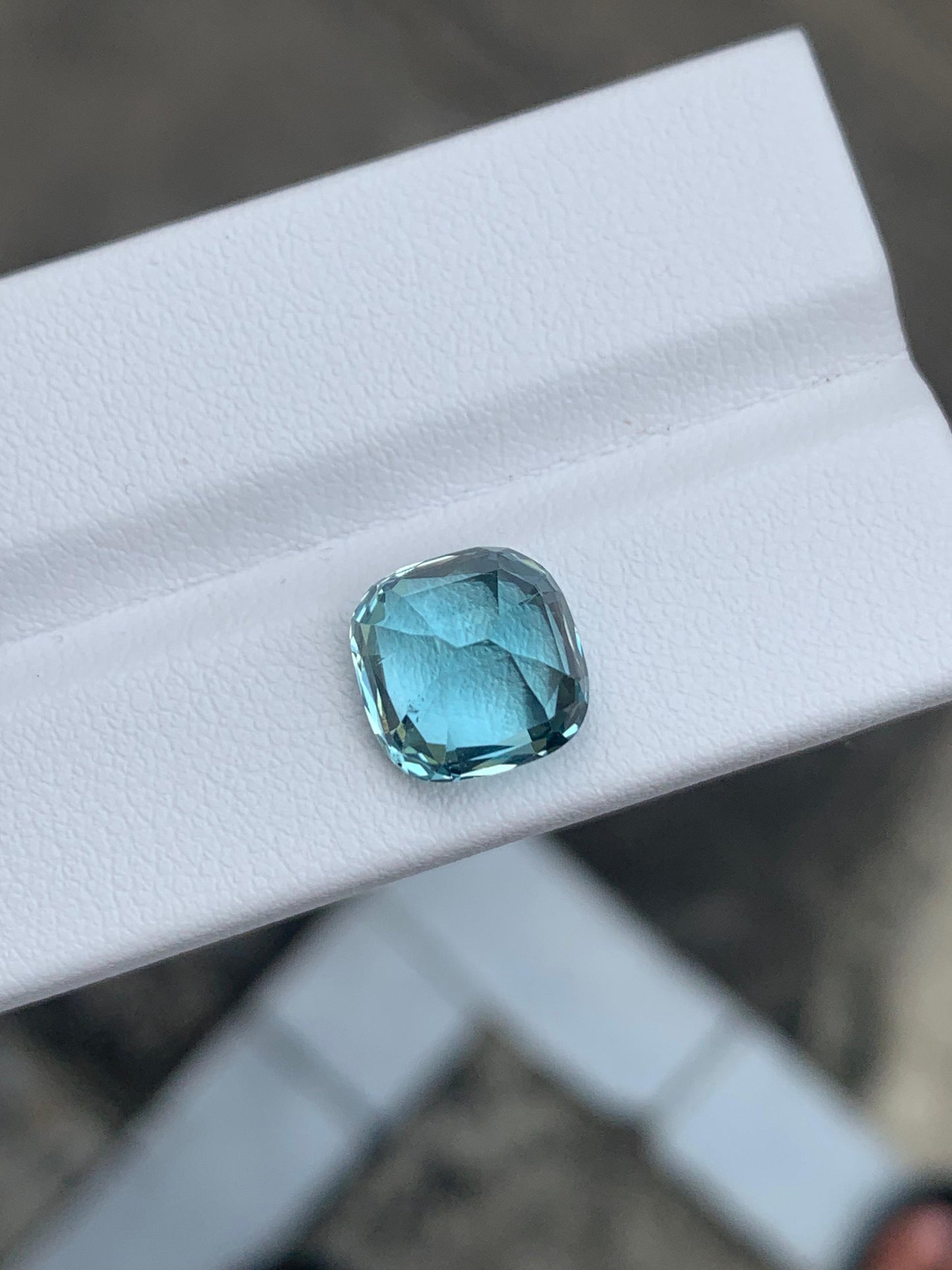 Faceted aquamarine 4.78 ct
