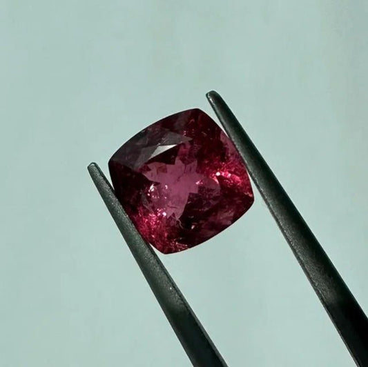 Faceted Rubillite tourmaline