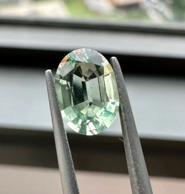 Faceted fluorite