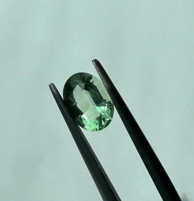 Faceted fluorite