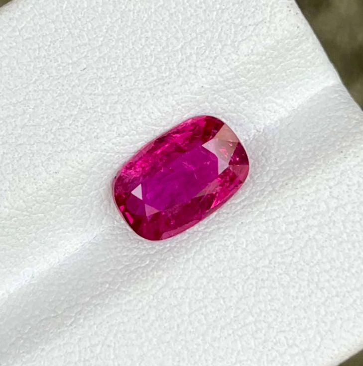 Faceted Pink Ruby, 2.14 ct