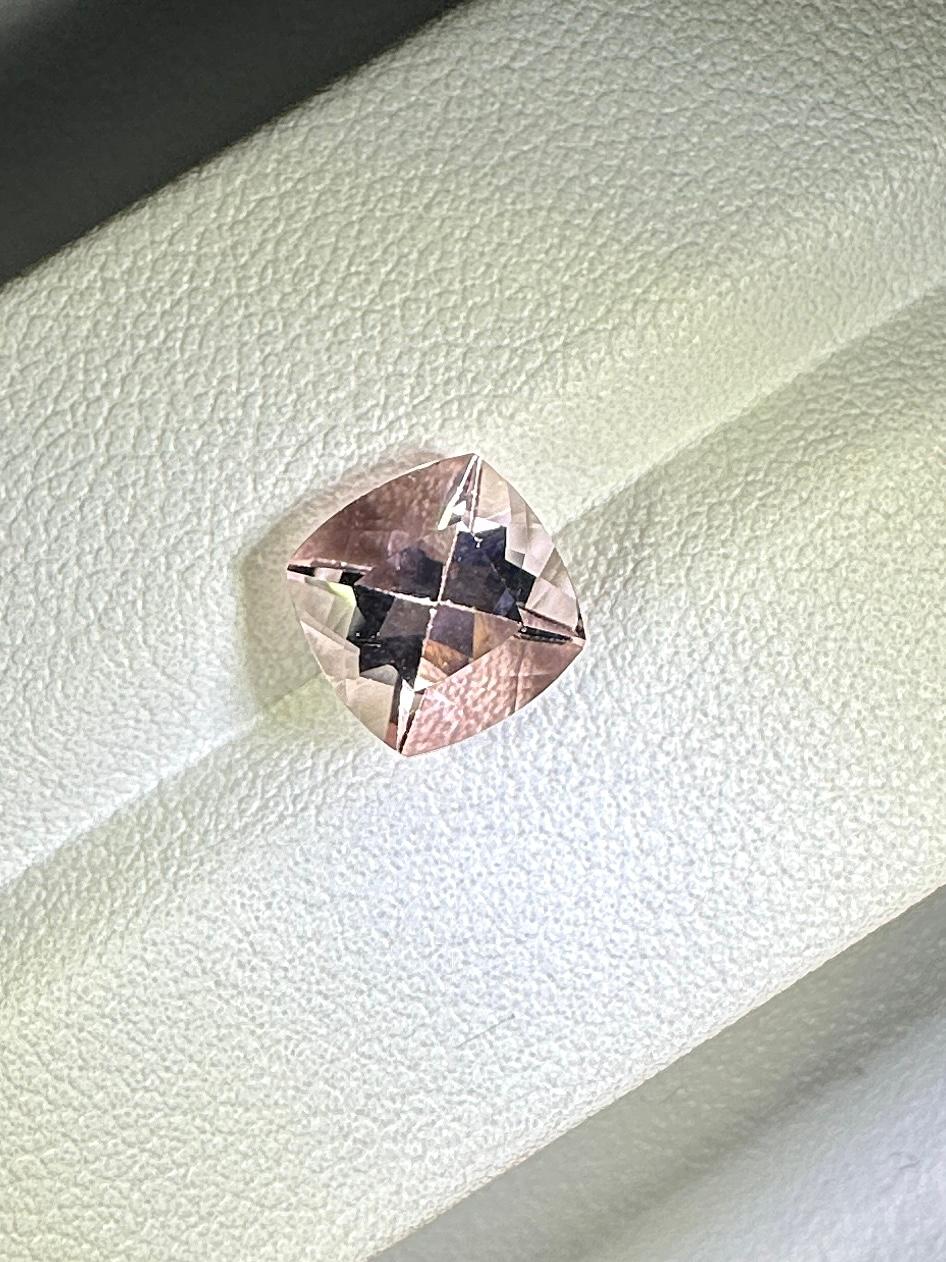 Faceted Pink Morganite 2.1 ct