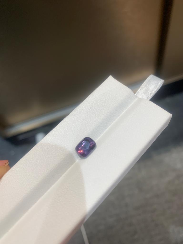 Faceted spinel 1.82 ct