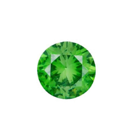 GIA Faceted Russian demantoid garnet, 1.17 ct