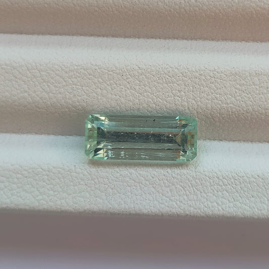 Faceted aquamarine 3 ct