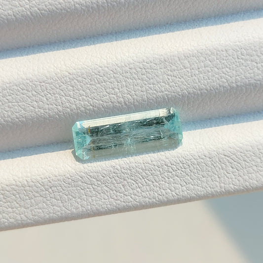 Faceted aquamarine 1.8 ct