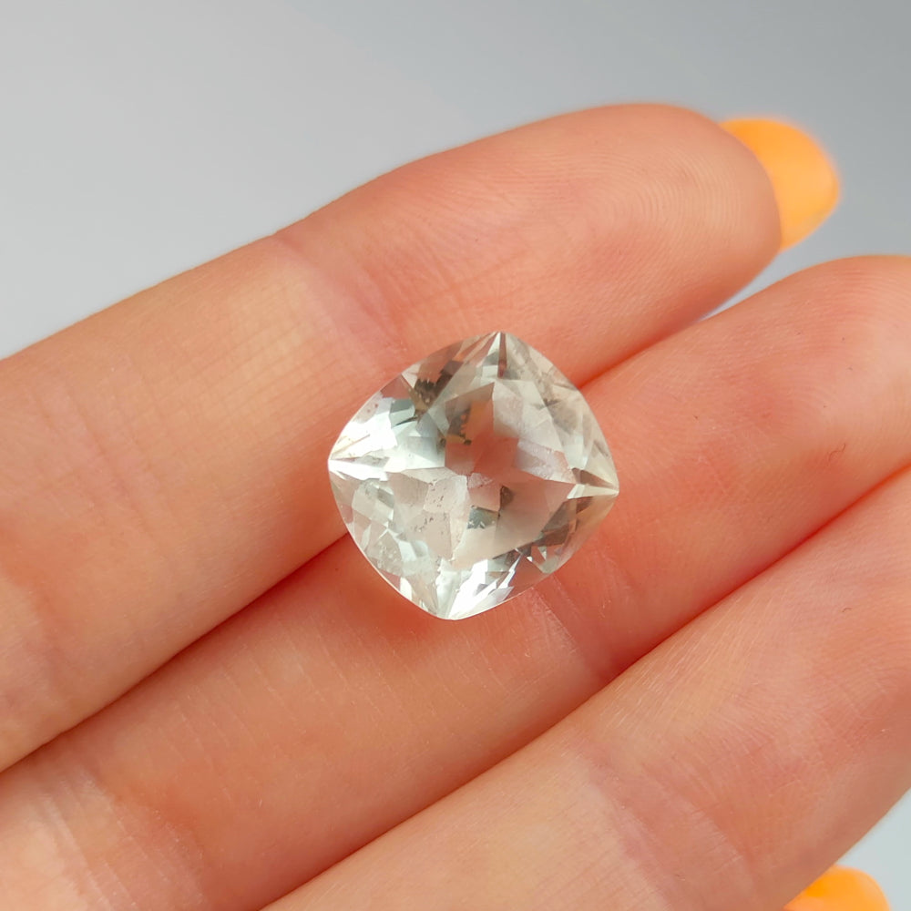 Rare 8.05 cts faceted russian phenakite, GFCO certificate