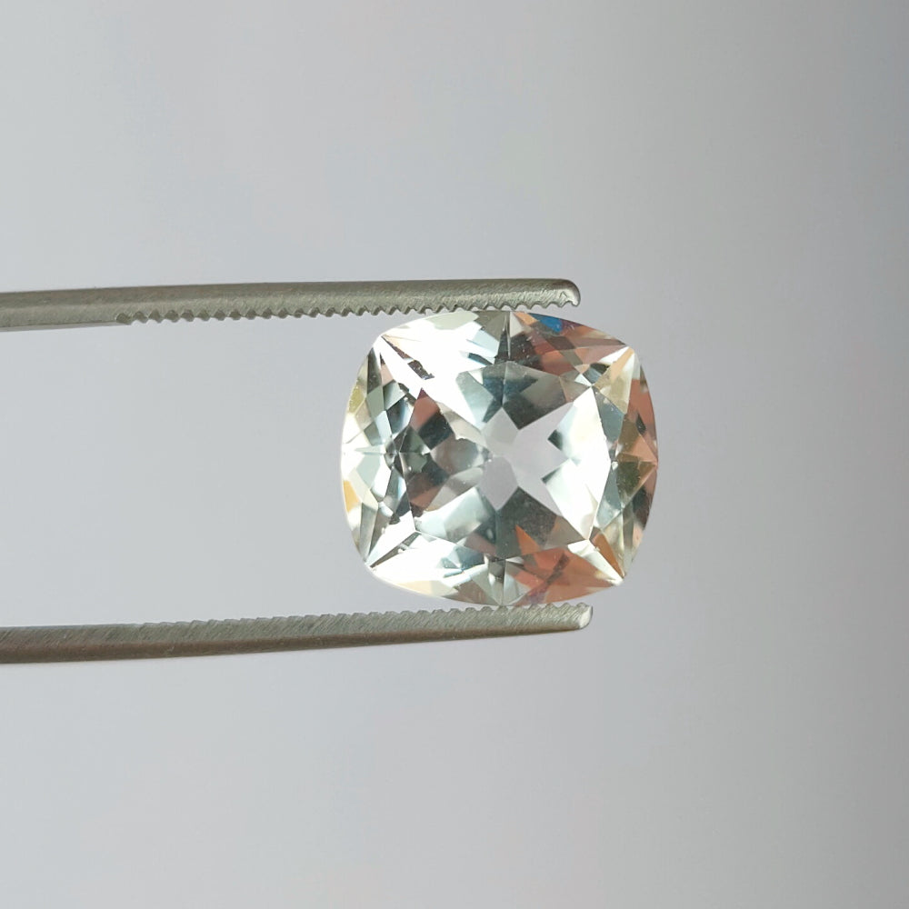 Rare 8.05 cts faceted russian phenakite, GFCO certificate